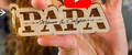 🔑 PORTE-CLÉS PERSONNALISÉ EN BOIS – PAPA