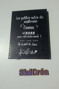 CARNET DE NOTES PERSONNALISÉ
